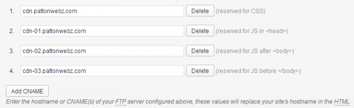 Content Delivery Network - W3 Total Cache ‹ PattonWebz — WordPress(2)